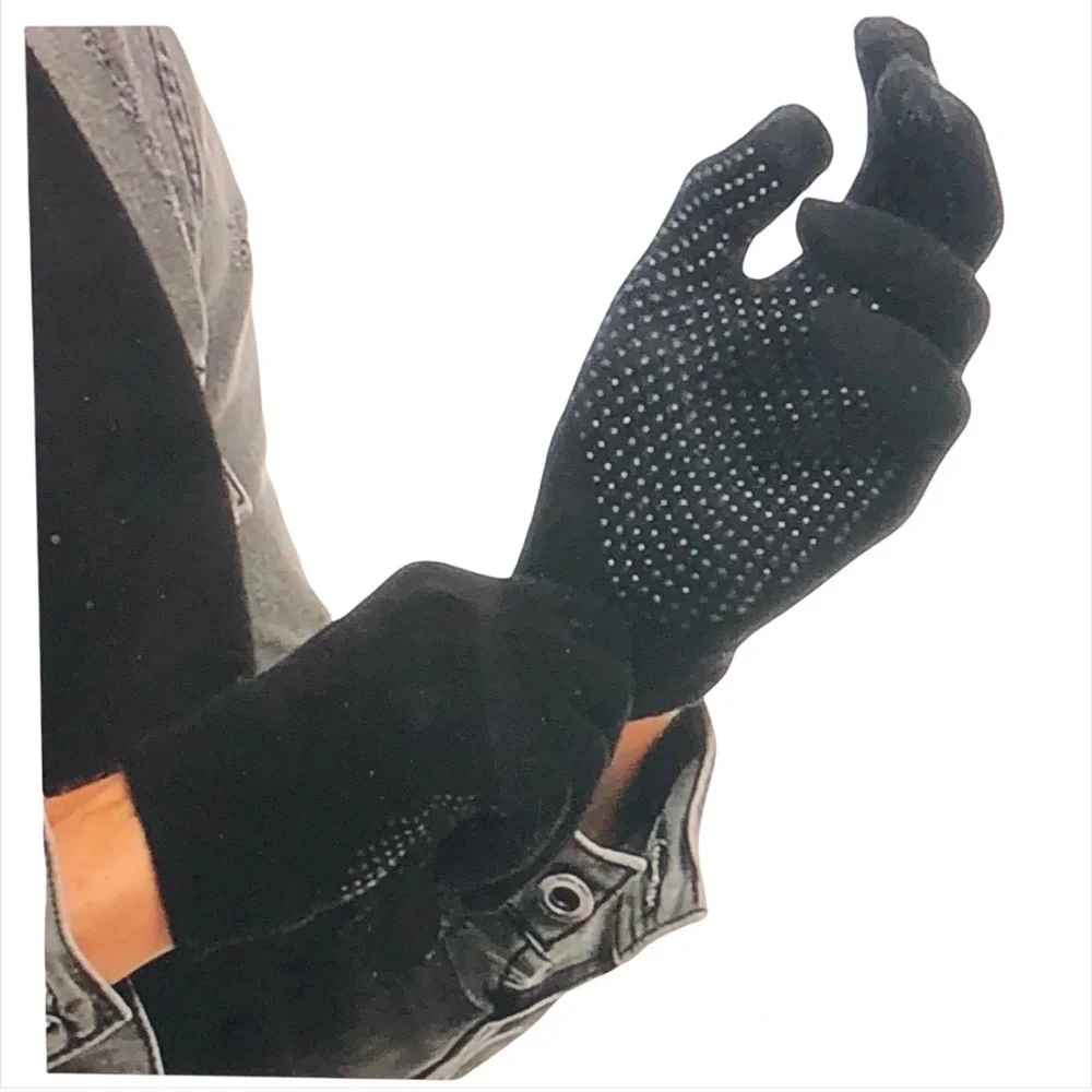 Women's Winter touchscreen Gloves Anti-skid Black Gloves